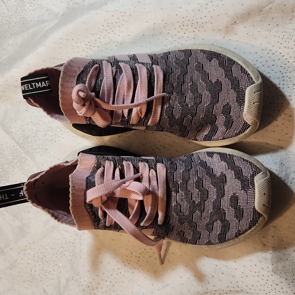 Adidas Nmd pink black women's  size 6.5